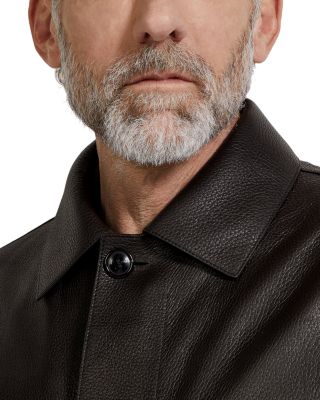 Leather Field Jacket