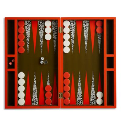 Leopard Backgammon Set