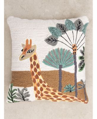 Giraffe Pillow Cover, 20&amp;quot; x 20&amp;quot;