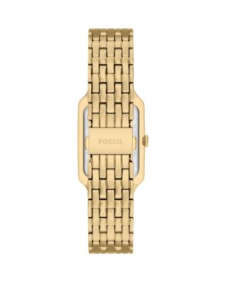 Raquel Three-Hand Gold-Tone Stainless Steel Watch, 23mm x 38mm
