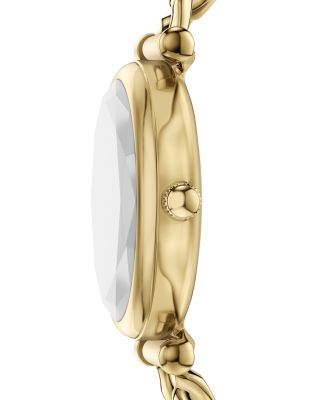Carlie Three-Hand Gold-Tone Stainless Steel Watch, 28mm