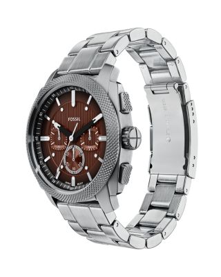 Machine Chronograph Stainless Steel Watch, 44mm