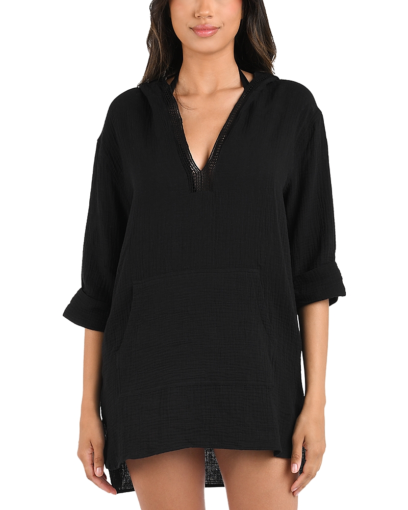 La Blanca Hooded Cover Up Tunic