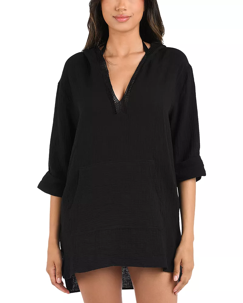 La Blanca Hooded Cover Up Tunic