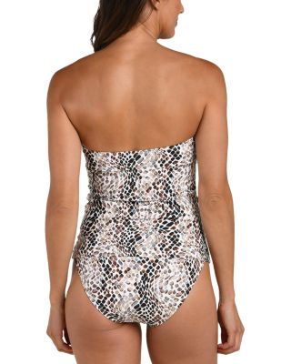 Wild Whispers Twist Front Tankini 
