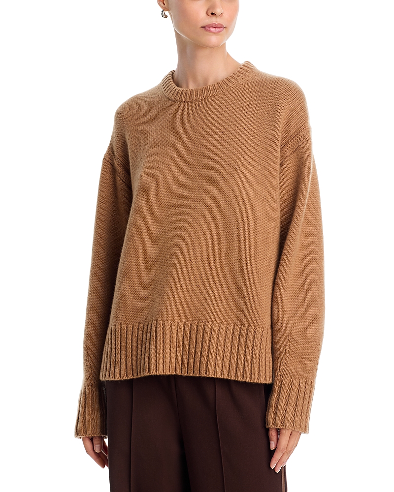 Guest In Residence Cozy Cashmere Sweater In Brown