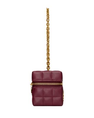  Cassandre Matelasse Carre Mini Cube On Chain In Shiny Leather