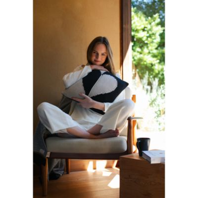 Dual Hearts Cushion Pillow, 16" x 16"