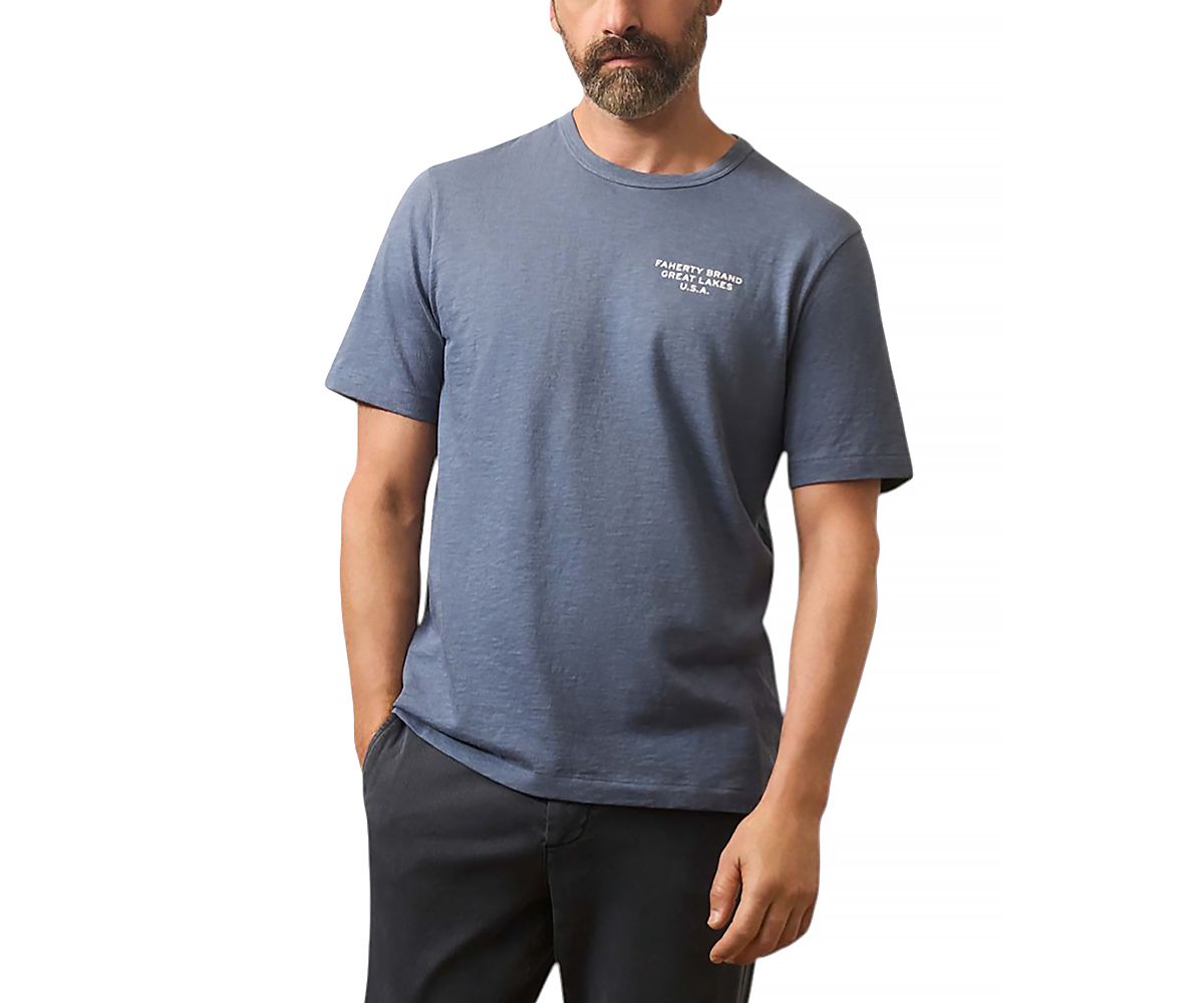 Faherty Sunwashed Graphic Tee