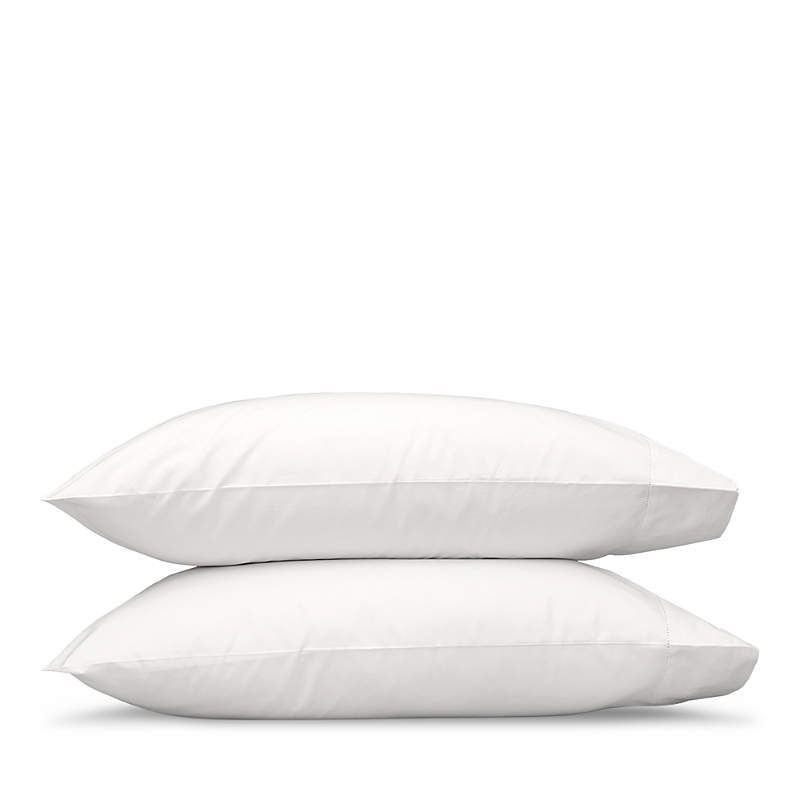Matouk Milano Hemstitch King Pillowcase, Pair In White