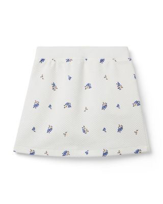  Unisex Quilted Floral Skirt