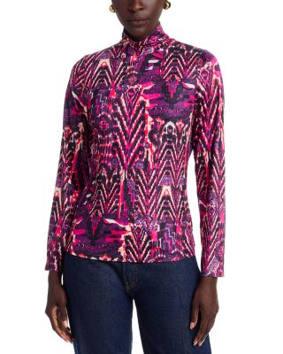 Lee Mock Neck Jersey Top