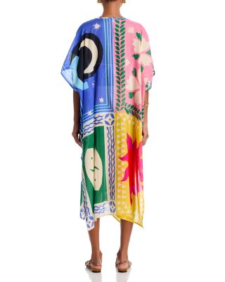Summer Escape Caftan Swim Cover-Up 