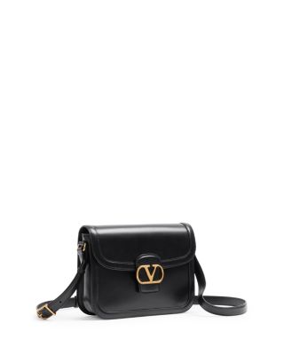 VLogo 9to5 Leather Shoulder Bag
