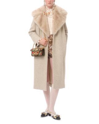 Locò Small VLogo Flower Beaded Convertible Shoulder Bag