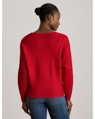 Long Sleeve Rib Knit Sweater