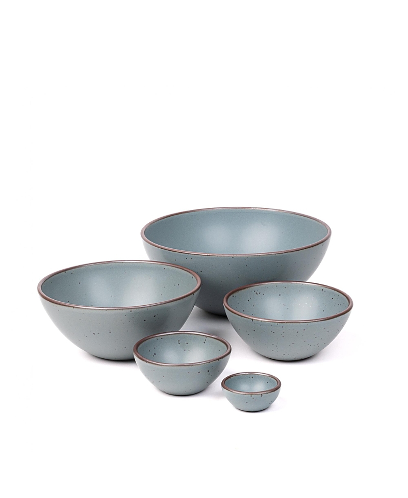 East Fork Pottery East Fork Big Potter's Nesting Set In Gray