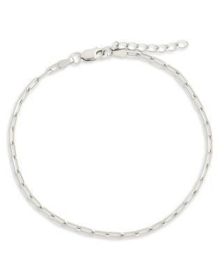 Dainty Paperclip Chain Bracelet