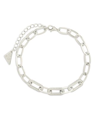 Hallie Cubic Zirconia Chain Bracelet