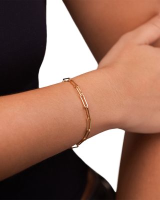 Bold Paperclip Chain Bracelet 
