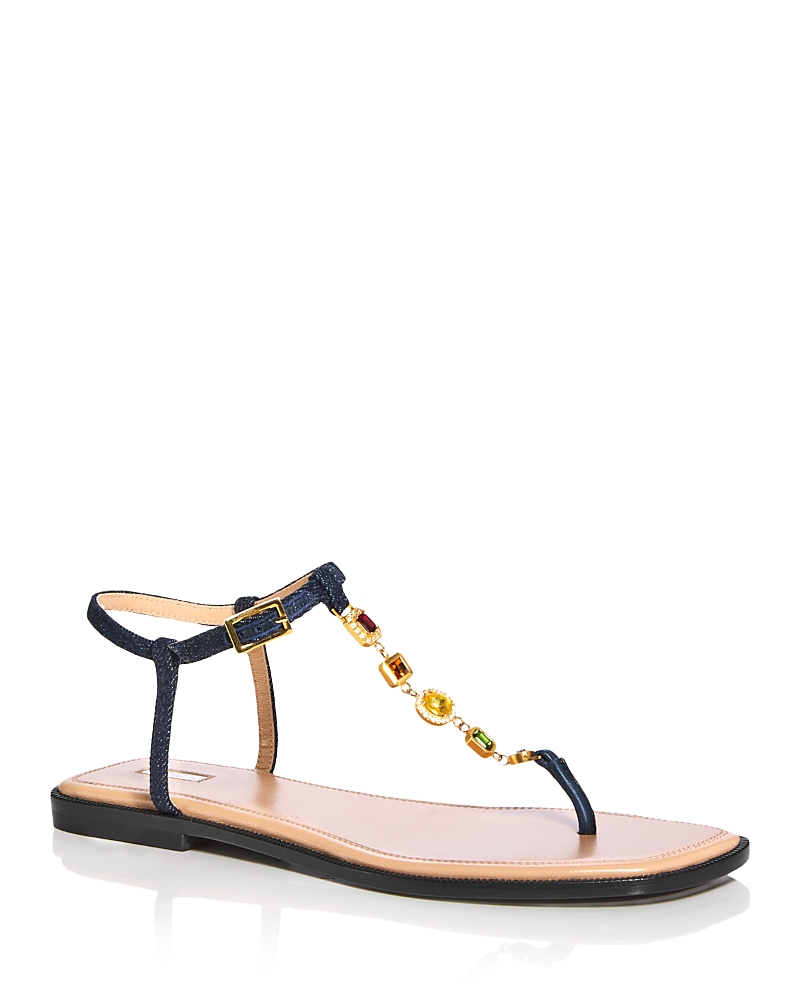 Nodaleto Women's Embellished Strappy Sandals
