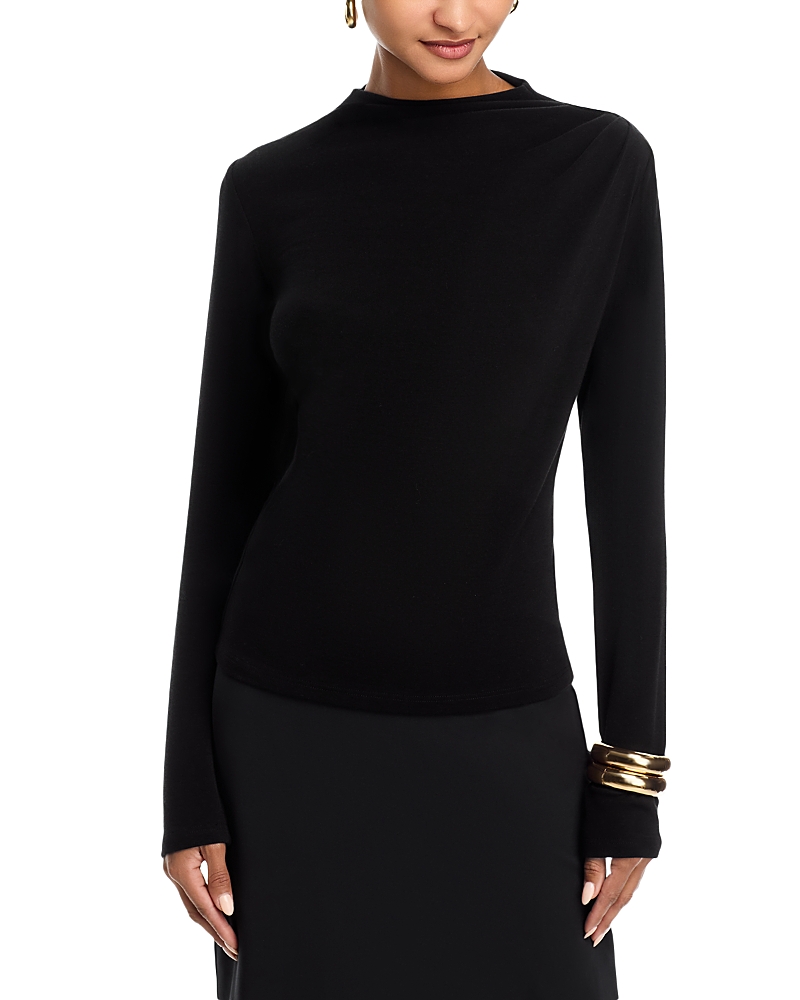 Line & Dot Coley Draped Top