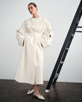 Celestine Wool Blend Coat Dress