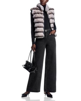 The Faux Chinchilla Vest