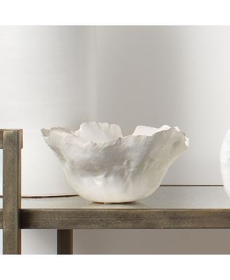 Fleur Ceramic Decorative Bowls, Set of 3