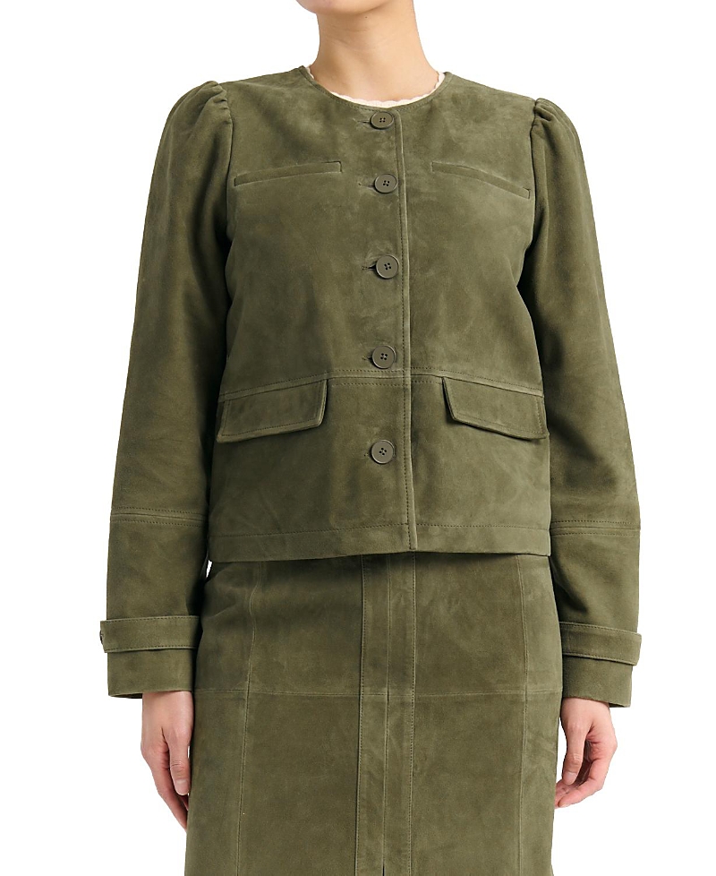 Cartolina Chelsea Jacket In Green