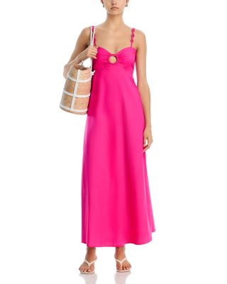 Kenny O Ring Swim Cover Up Maxi Dress - Exclusive