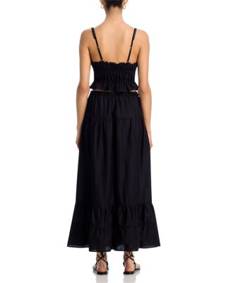 Amelia Swim Cover Up Top & Riley Maxi Skirt Swim Cover-Up 