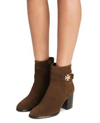 Women's T Lock Heeled Ankle Boots