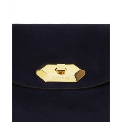 Compagnon Asymmetrical Bag In Suede