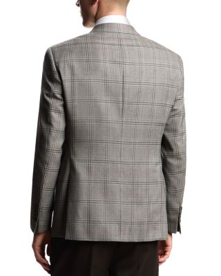 G Line Single Breasted Plaid Sport Jacket