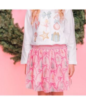 Girls' Nutcracker Trellis Christmas Tutu Skirt - Baby