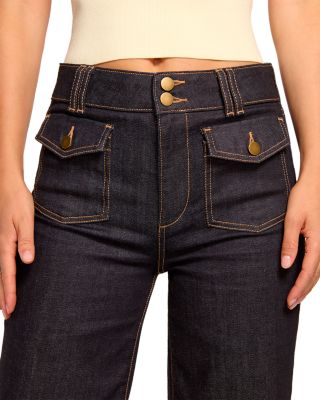 Fay High Rise Jeans in Resin Rinse