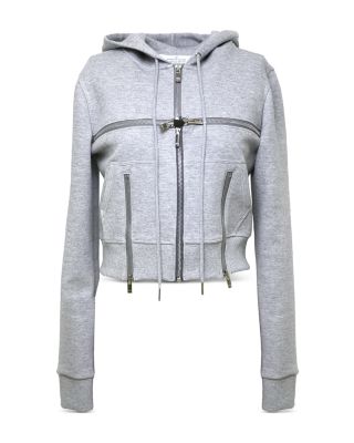 Broken Zip Up Hoodie