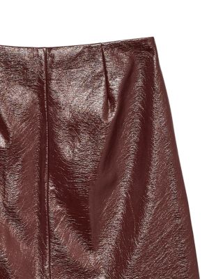 Nelly Faux Leather Skirt