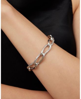 Sterling Silver Milanese Twist Link Bracelet