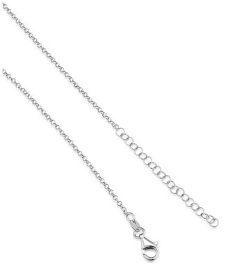  Sterling Silver Wrap Me Up Bow Pendant Necklace, 18"