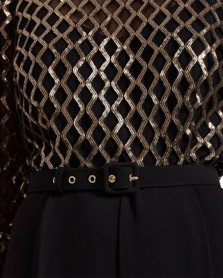 Amelia Sequin Bodice Jumpsuit