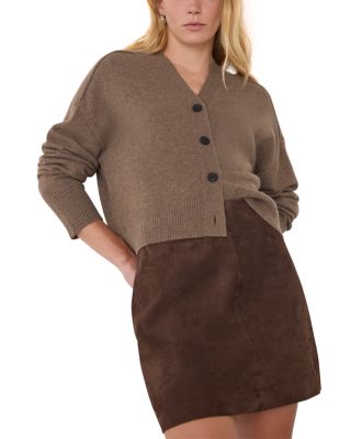 Cashmere Button Cardigan