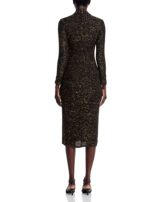 The Angelina Sequined Midi Dress