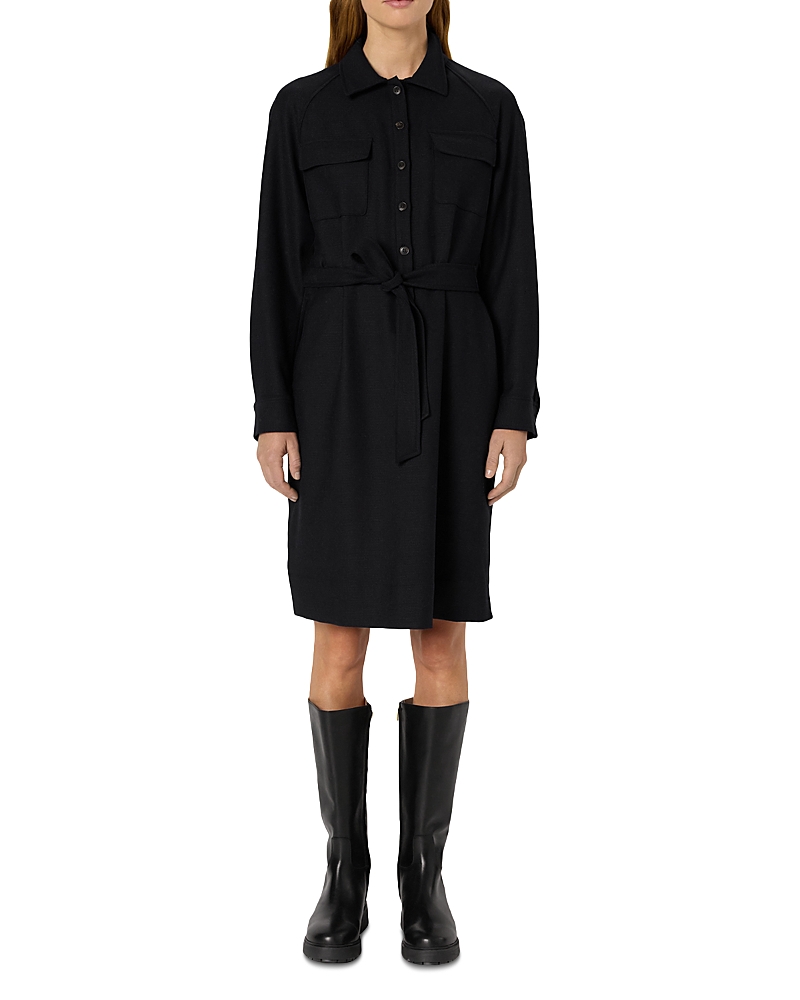 Gerard Darel Lea Shirt Dress In Black