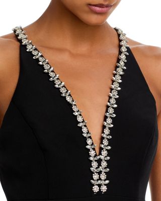 Feather Embellished Tank Dress