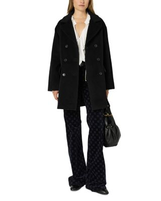 Magalie Wool Double Breasted Coat