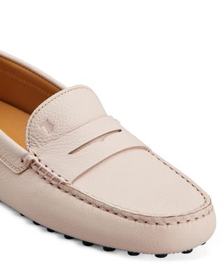 Women's Leather Moccasin Loafer Flats