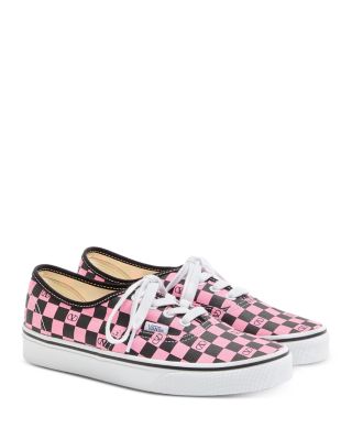 Women's Low-Top VLogo Checkerboard Sneakers