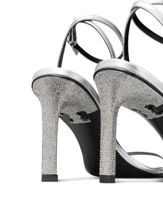  Women's Pave High Heel Sandals